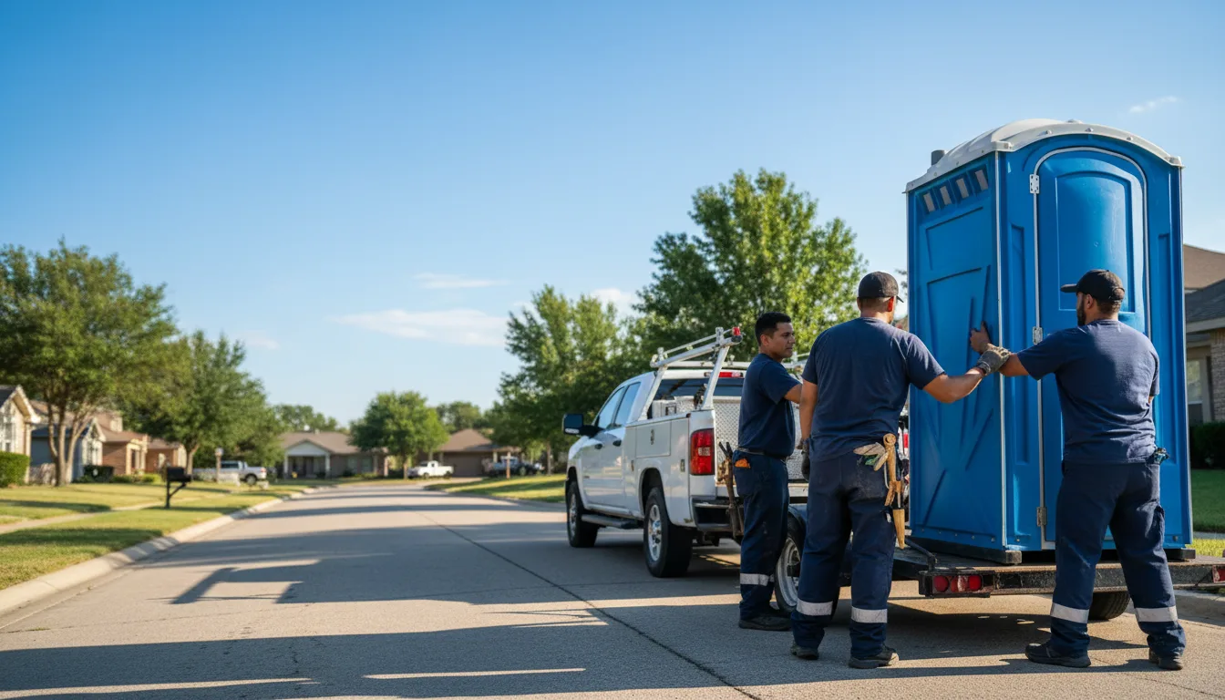 Portable Toilet Rental in Vivian, LA near me